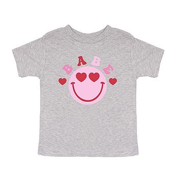 Babe Smile Toddler Short Sleeve Graphic Tee