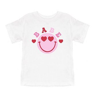 Babe Smile Toddler Short Sleeve Graphic Tee