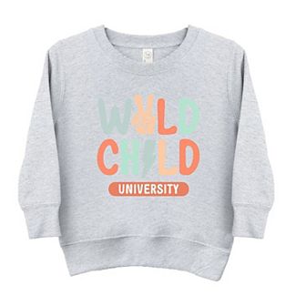 Wild Child Peace Toddler Graphic Sweatshirt
