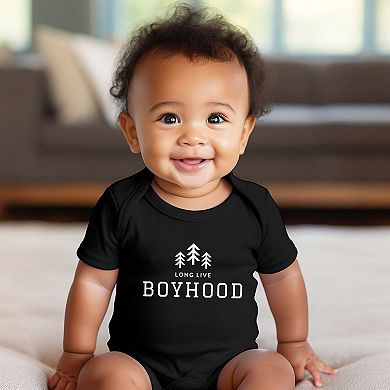 Long Live Boyhood Baby Bodysuit