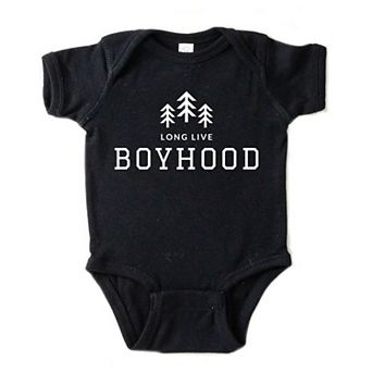Long Live Boyhood Baby Bodysuit