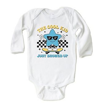 Cool Kid Star Baby Long Sleeve Bodysuit