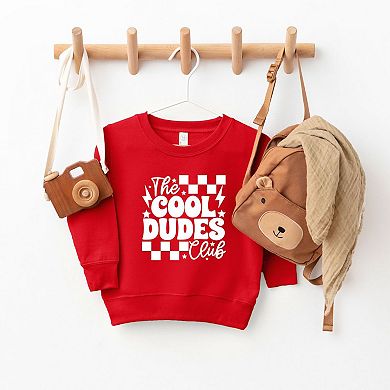 Cool Dudes Club Toddler Graphic Sweatshirt