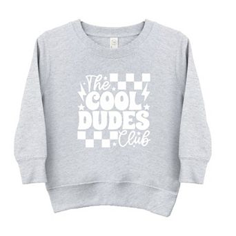 Cool Dudes Club Toddler Graphic Sweatshirt
