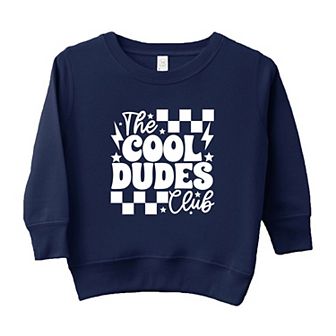 Cool Dudes Club Toddler Graphic Sweatshirt