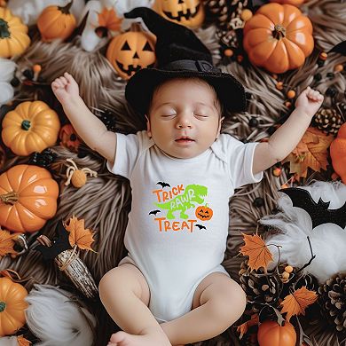 Trick Rawr Treat Baby Bodysuit