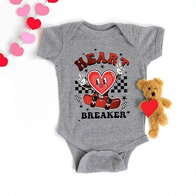 Heart Breaker Skater Baby Bodysuit