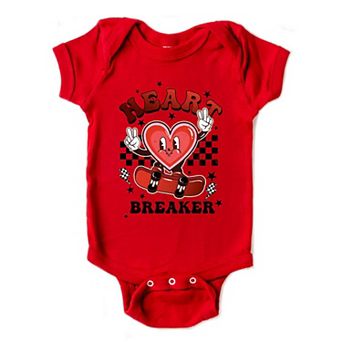 Heart Breaker Skater Baby Bodysuit
