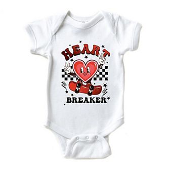 Heart Breaker Skater Baby Bodysuit