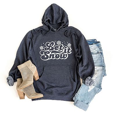 Retro Let It Snow Hoodie
