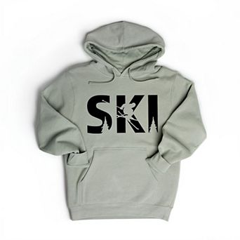 Ski With Trees Hoodie