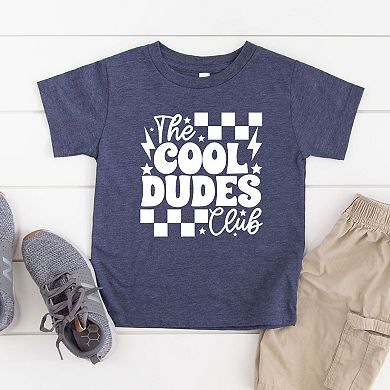 Cool Dudes Club Toddler Short Sleeve Graphic Tee