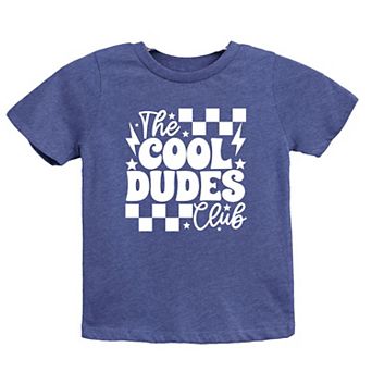 Cool Dudes Club Toddler Short Sleeve Graphic Tee