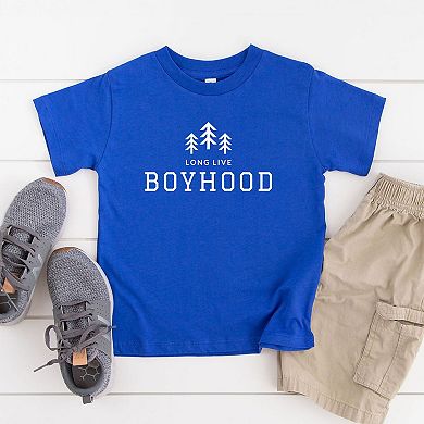 Long Live Boyhood Youth Short Sleeve Graphic Tee