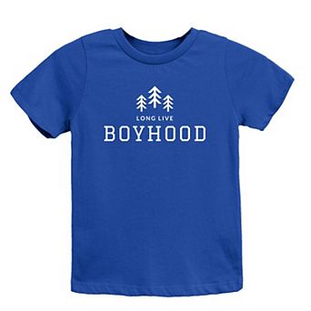 Long Live Boyhood Youth Short Sleeve Graphic Tee