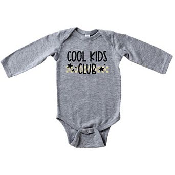 Cool Kids Club Baby Long Sleeve Bodysuit