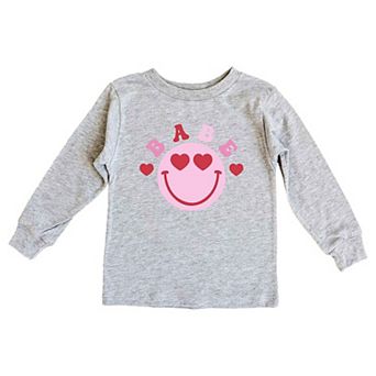 Babe Smile Youth Long Sleeve Graphic Tee