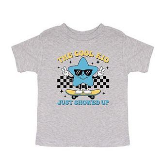 Cool Kid Star Toddler Short Sleeve Graphic Tee
