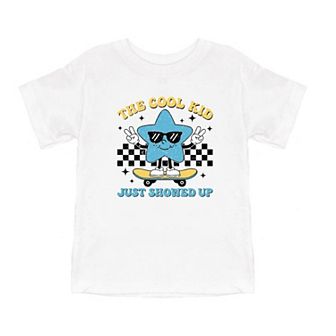 Cool Kid Star Toddler Short Sleeve Graphic Tee