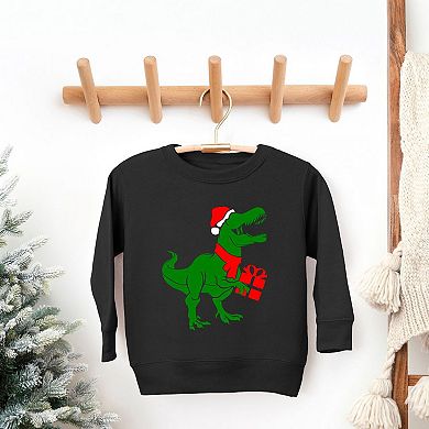 Dino Present Toddler Graphic Sweatshirt