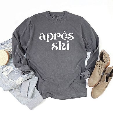 Apres Ski Garment Dyed Long Sleeve Tees