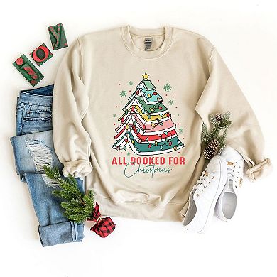 All Booked For Christmas Sweatshirt