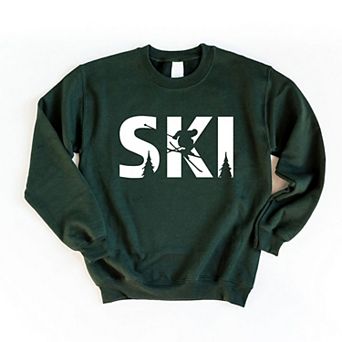 Ski With Trees Sweatshirt