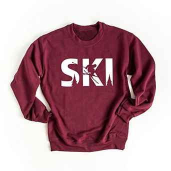 Ski With Trees Sweatshirt
