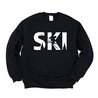 Ski With Trees Sweatshirt