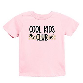 Cool Kids Club Toddler Short Sleeve Graphic Tee