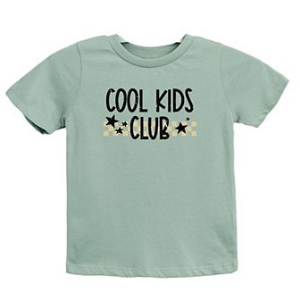Cool Kids Club Toddler Short Sleeve Graphic Tee
