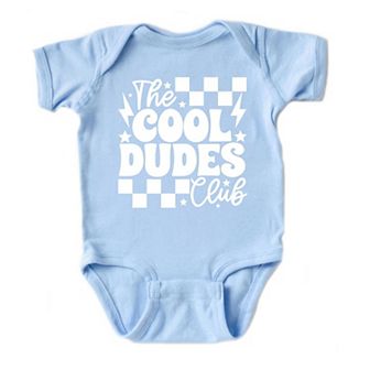 Cool Dudes Club Baby Bodysuit