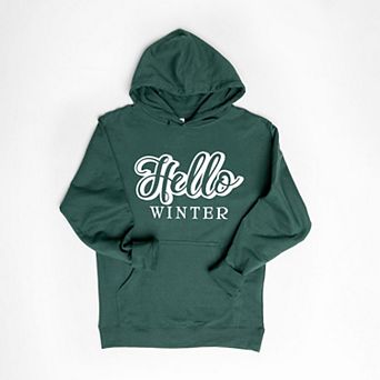 Retro Hello Winter Hoodie