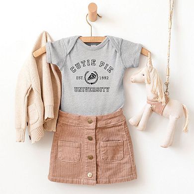 Cutie Pie University Baby Bodysuit
