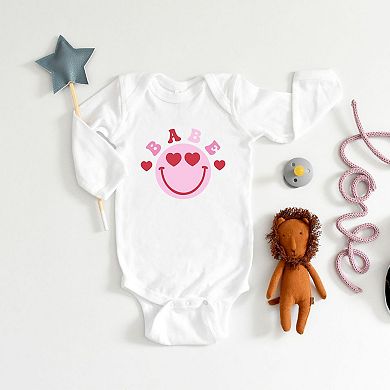 Babe Smile Baby Long Sleeve Bodysuit