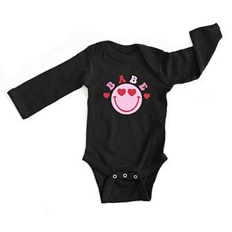 Babe Smile Baby Long Sleeve Bodysuit