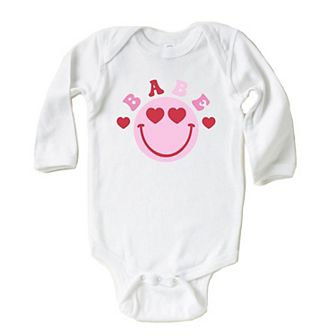 Babe Smile Baby Long Sleeve Bodysuit