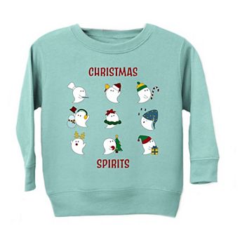 Christmas Spirits Red Words Youth Ultra-soft Graphic Sweatshirt