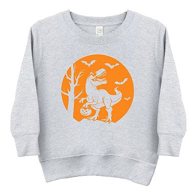 Dinosaur Moon - Toddler Graphic Sweatshirt
