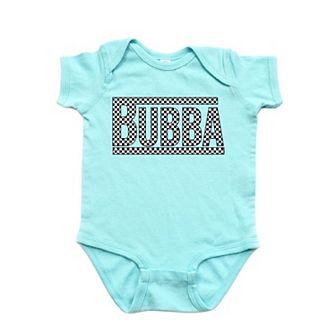 Bubba Checkered Baby Bodysuit