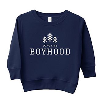 Long Live Boyhood Youth Ultra-Soft Graphic Sweatshirt