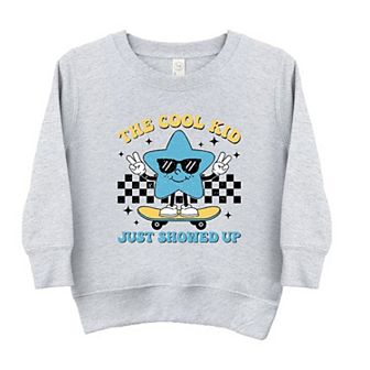 Cool Kid Star Toddler Graphic Sweatshirt