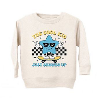 Cool Kid Star Toddler Graphic Sweatshirt