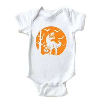 Dinosaur Moon Baby Bodysuit