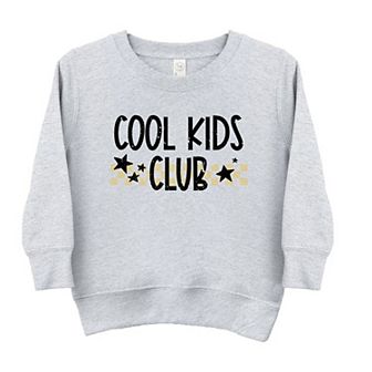 Cool Kids Club Toddler Graphic Sweatshirt