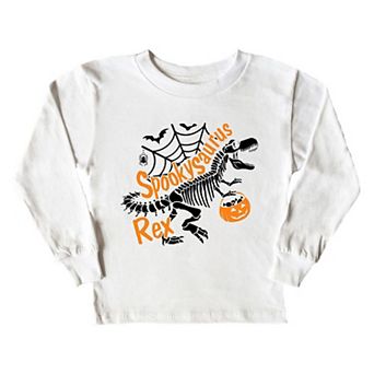 Spookysaurus Toddler Long Sleeve Graphic Tee