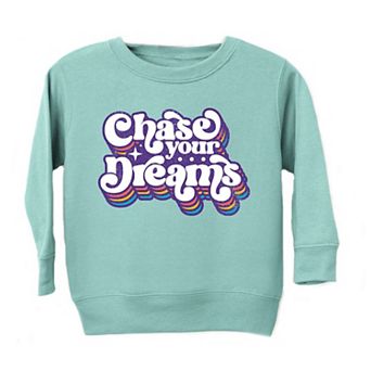 Chase Your Dreams Retro Youth Ultra-Soft Graphic Sweatshirt