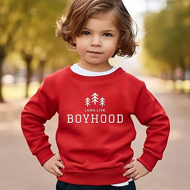 Long Live Boyhood Toddler Graphic Sweatshirt