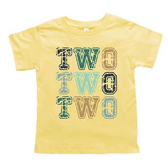 Two Two Two Toddler Short Sleeve Graphic Tee