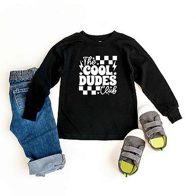 Cool Dudes Club Youth Long Sleeve Graphic Tee